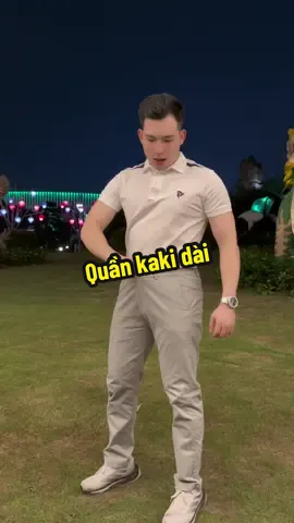 Quần kaki dài cạp chun #quankaki 