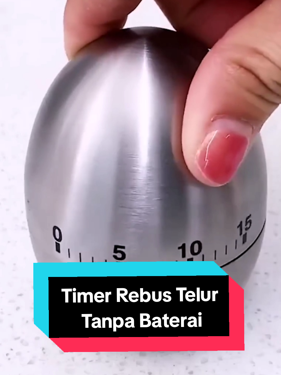 #fyp #mechanicaleggkitchentimer #timertelurstainless #peralatanrumahtangga #barangwajibpunya 