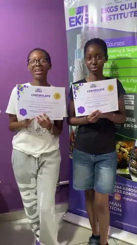 PART 2|🍽️✨ Vacation Skills Just Got Tastier at EKGS! ✨🍽️    📢ENROLL NOW!!!📢 We had the absolute pleasure of hosting the talented Baddoe sisters from @Ghana International School  (GIS) for our exciting 3-week Cookery Art vacation class,and they didn’t just learn, they shined! 🌟 As a bonus, they dived into the delicious world of cupcake baking, and their creations were simply amazing! 🧁👏 Your child can enjoy the same enriching experience this vacation: ✅ Fun, hands-on training in Cookery Art, Pastry & Beverage Art,Cake & Sugar Art or Floral Art. ✅ Beginner-friendly and perfect for juniors and teens ✅ Short, exciting & practical sessions ✅ Certificate awarded upon completion Give your ward the gift of culinary confidence in a safe, professional environment. 📍 Location: Sakaman Junction, behind Ideal College 📞 Call: 0302307293 / 0244224059 📩 DM us to register, limited slots available! Let their holiday be more than play… let it be SKILL-BUILDING! 🍳🎉 #ekgsculinaryinstitute  #vacationclasses #juniorchef  #cookeryart #bakingforkids  #gis #ghanainternationalschool   #culinarytraininggh  #pastryclass #cakedecorating  #funandlearning 