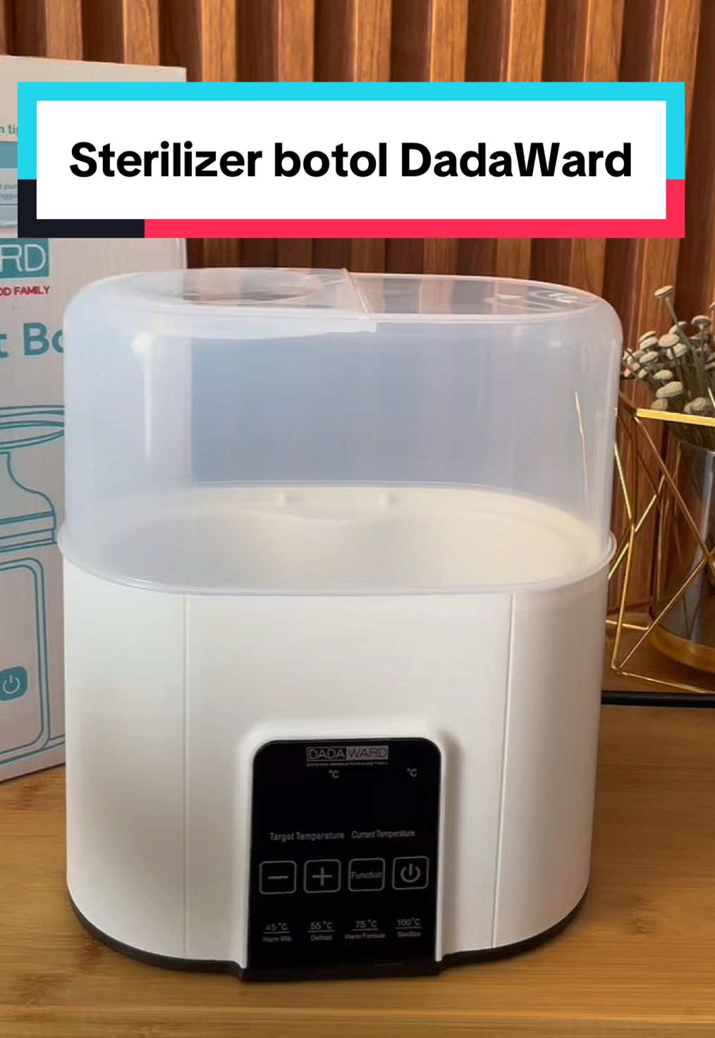 Kenapa kamu harus beli sterilizer ini ? Karena harganya murah dan fiturnya sudah canggih bgt 🥰 super nyesel kalo kaloan ga CO !! Yukks moms beli di keranjang kuning aku sekarang  #sterilizer #penghangatasi #penghangatsusu #penghangatasi #sterilizerbotolsusu #dadaward   #sterilizerbotolbayi 