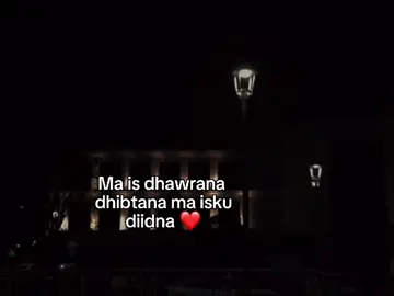❤️#fyp #somalitiktok #สโลว์สมูทสปีดสโลว์ #yassen 