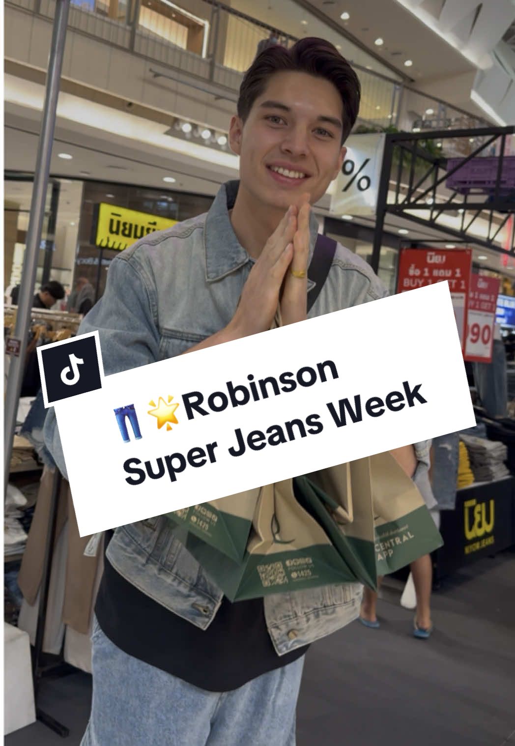 ⚡📍 Robinson Super Jeans Week - งานยีนส์ งานใหญ่ ภาคเหนือ!  👖 นำทีมโดยแบรนด์ “นิยมยีนส์”📌 💥ครบที่สุด: ยีนส์ครบทุกสไตล์ ขนทัพไอเทมยีนส์จากแบรนด์ดังทั้งไทยและเทศมาให้คุณเลือกช้อปในงานเดียว 📅 วันที่ 22 ก.ค. – 10 ส.ค. 68 📍  ชั้น 1 เซ็นทรัลเชียงราย #RobinsonSuperJeansweek  #RobinsonSuperJeansweekCI #RobinsonSuperJeansweekxSanta #งานยีนส์งานใหญ่ภาคเหนือ #ยีนส์ครบจบทุกสไตล์ที่โรบินสัน #CentralPattana #centralchiangrai #เซ็นทรัลเชียงราย #เซ็นทรัลพัฒนา @ไอโน่ 