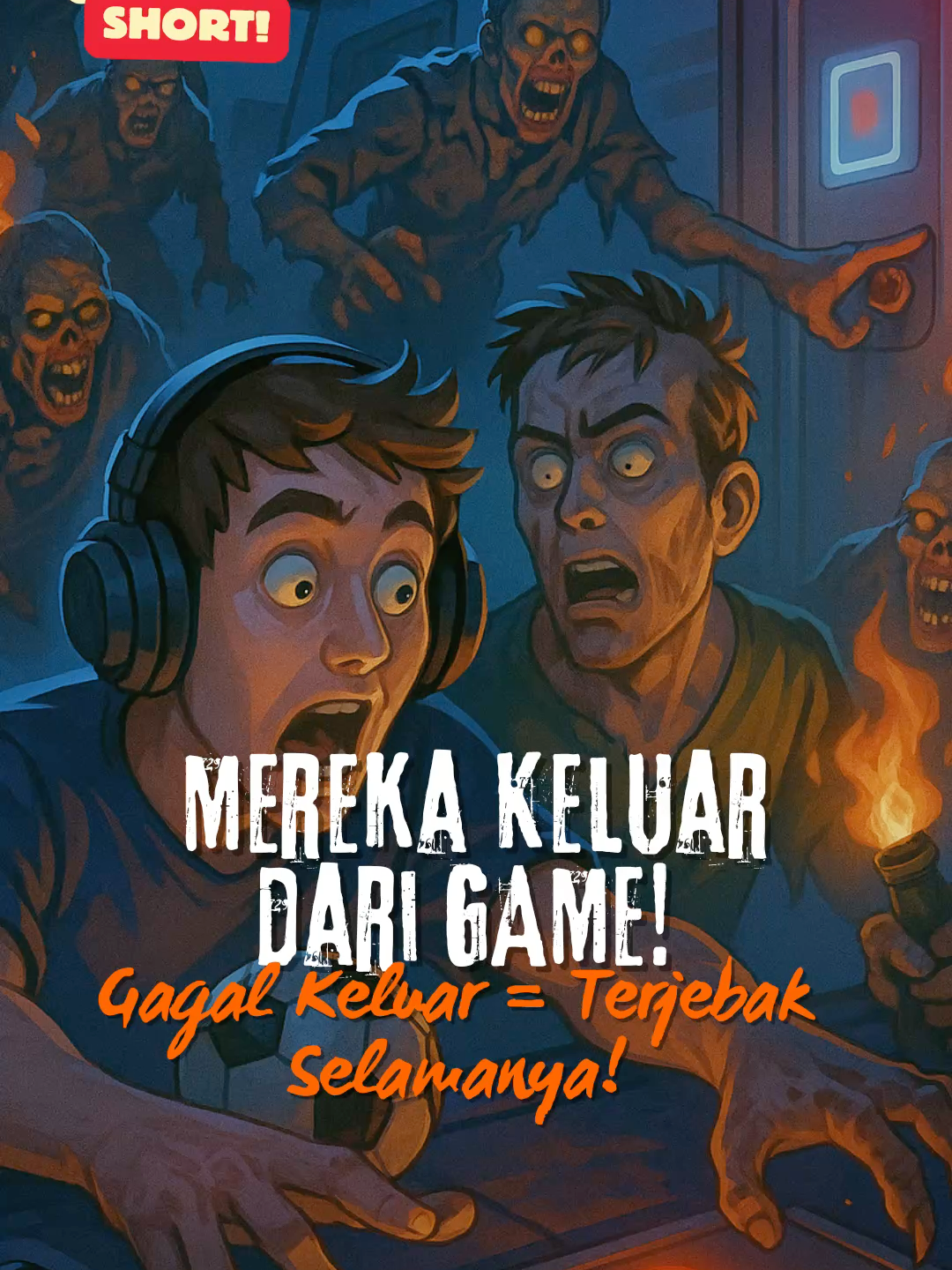 Masuk ke Dunia Game Zombie... dan Mereka TIDAK Sendirian Saat Keluar! 🧟🎮 Apa jadinya kalau kamu bisa masuk ke dalam game zombie—dan zombie bisa keluar ke dunia nyata? Dua sahabat harus berjuang hidup-hidup di dunia digital yang penuh bahaya. Tapi ketika satu keputusan kecil mematikan TV, semuanya berubah… dan sekarang dunia nyata tak lagi aman. Tonton kisah menegangkan ini sampai habis—dan jangan pernah meninggalkan konsol dalam keadaan menyala!  #CeritaHoror #AlurFilm #RecapFilm #MasukKeDalamGame #ZombieGame #FilmPendekHoror #FiksiIlmiah #CeritaFiksi #FilmFantasi #HororZombi #GameMenyeramkan #ZombiKeluarGame #CeritaGila