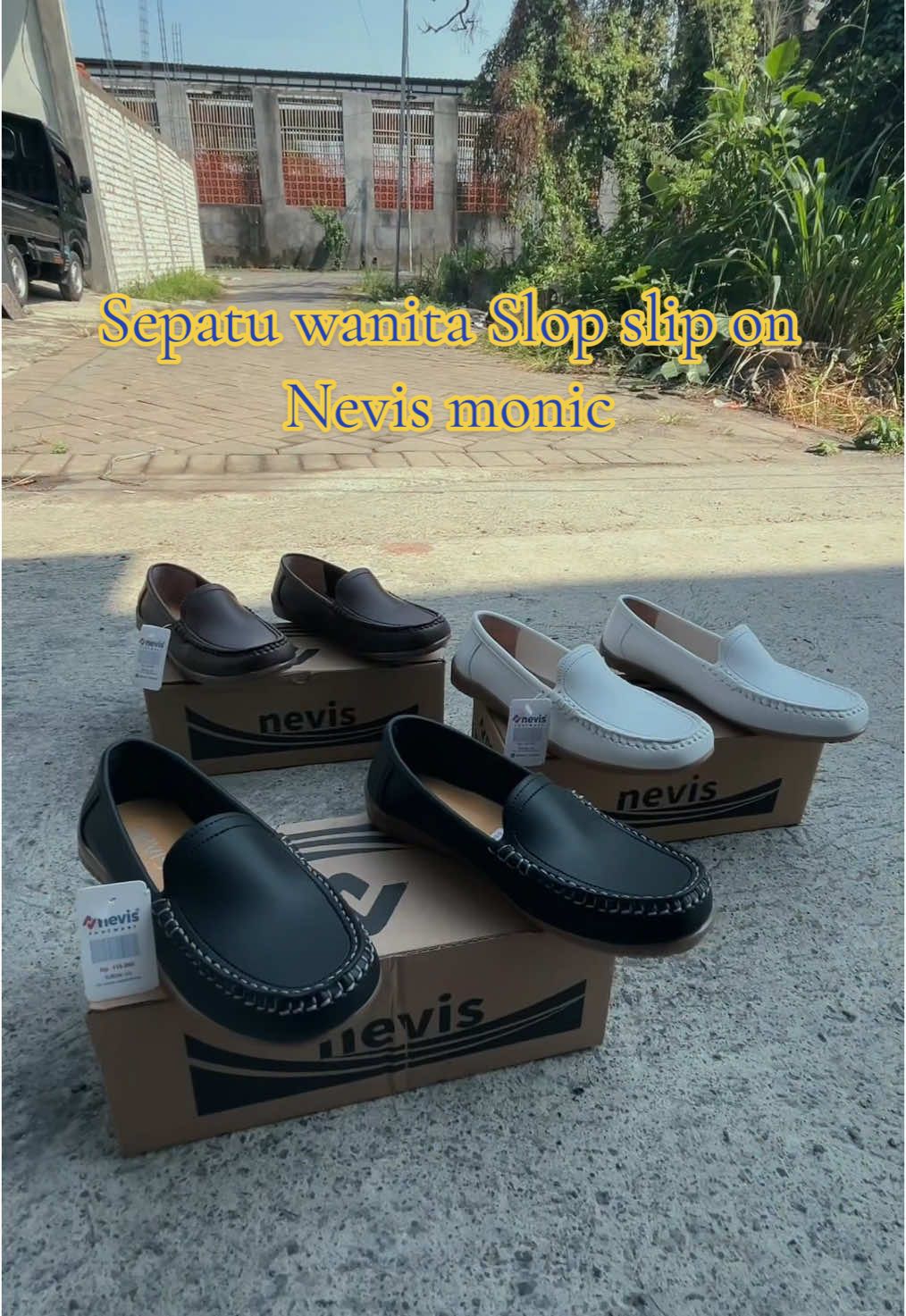 Sepatu wanita Slop slip on kerja nevis monic  #fypage #CapCut #fypシ #lokalbrand #wibgajian #fyp #fypagethis #fashion #gajiansale #sepatuslipon #fypagetiktok #sandalwanitamurah #sepatucasual #sandalslop 