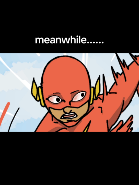 the fastest off screen character 💀🗿😂 #comedy#dc#flash#fyp #yourpage #laugh #funny 