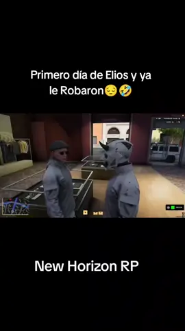 Primer día no duro ni 10 minutos y ya le Robaron al pobre de Elios😔🤣 #gtavroleplay #vista #gtavroleplay #rp #vista 