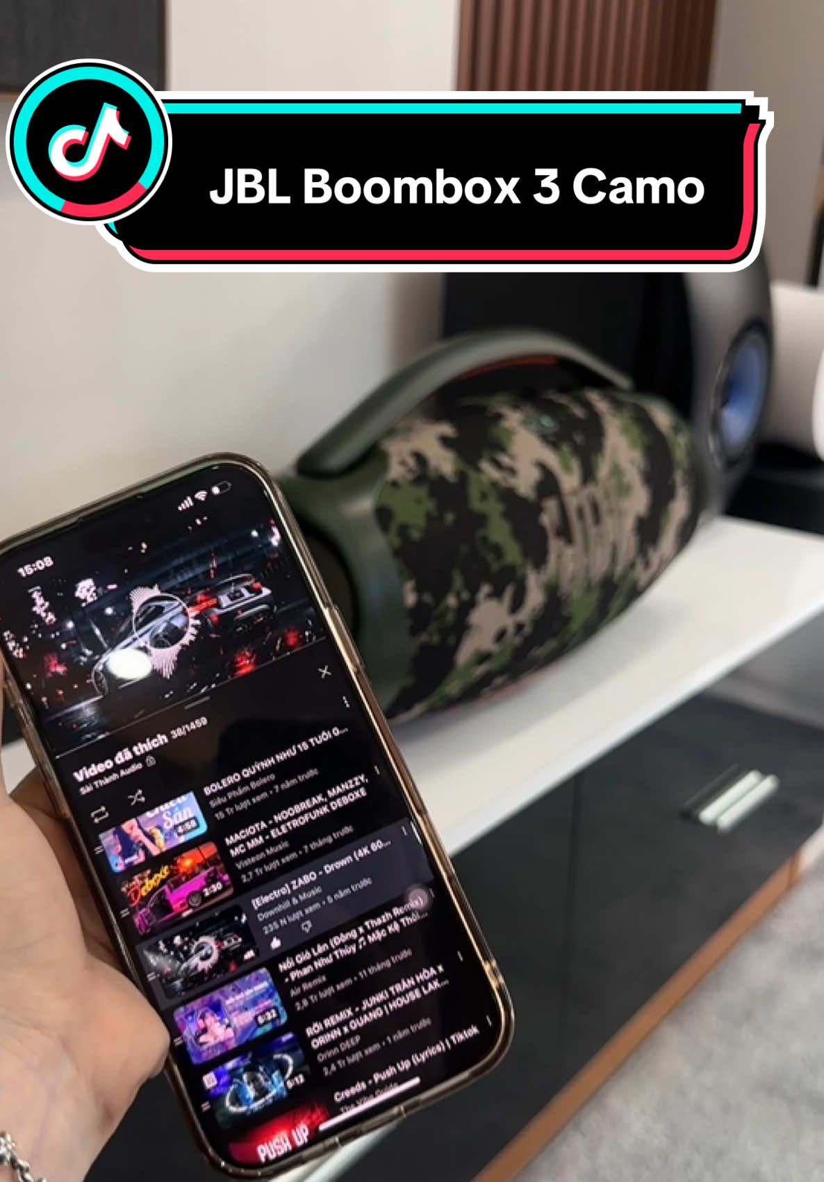 💥JBL BOOMBOX 3 CAMO đẹp đến mê mẩn với thiết kế hầm hố, trang bị bluetooth V5.3 mới nhất, chống nước chống bụi IP67, pin siêu trâu, công suất tối đa 180W —Giá bán: 10.x00.000 —Bảo hành: 12 tháng  lỗi 1 đổi 1 trong 7 ngày —————————————    Sài Thành Audio ▪️Địa chỉ Shop:  5/101/6 Nơ Trang Long Phường 7 Quận Bình Thạnh TPHCM  👁️‍🗨️Liên hệ:  0355.37.6780 - 0377.000.789  #Saithanhaudio #Sàithànhaudio #Audio