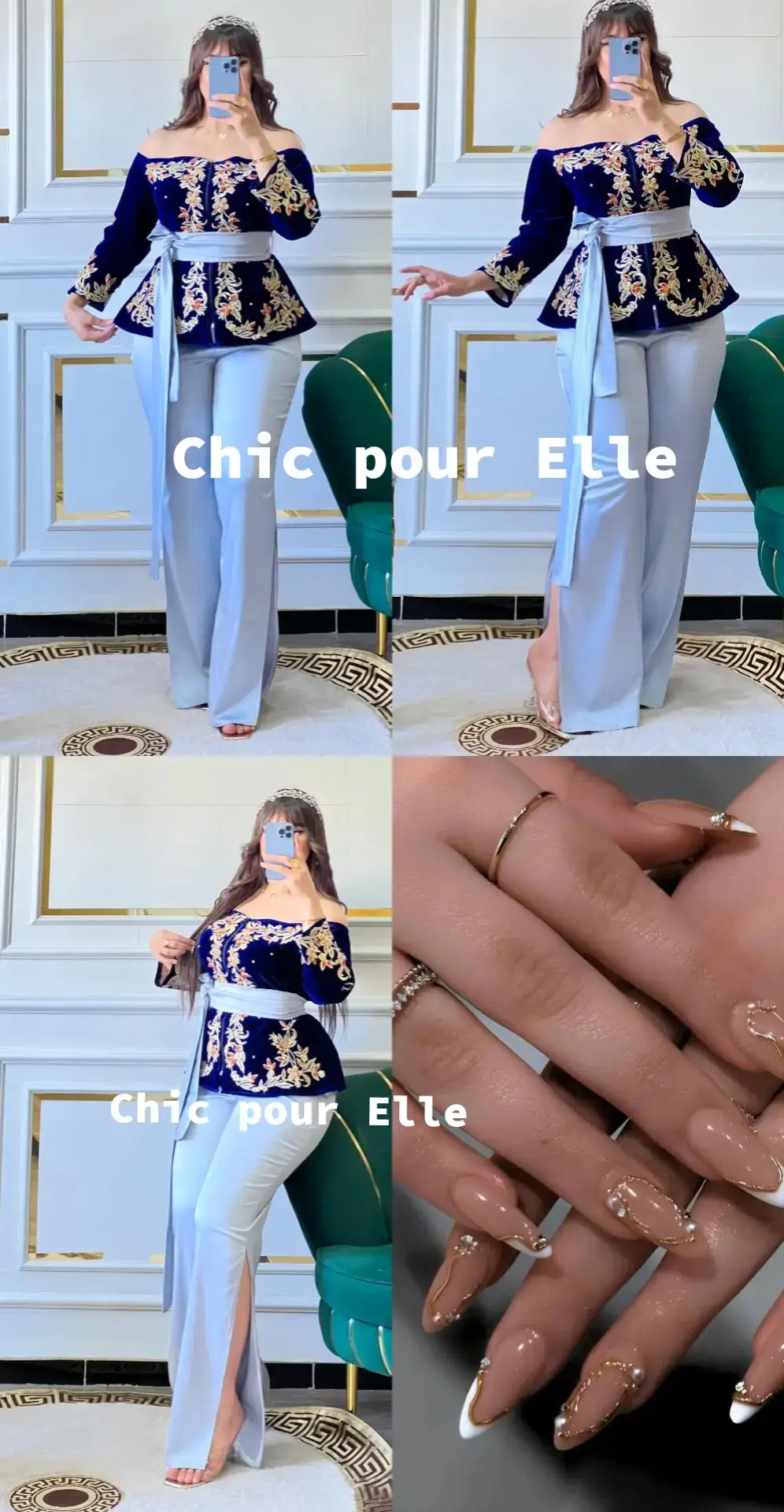 انصومبل زهرة فاست كراكو مع سروال #قسنطينة_قسنطينية_حاجب_وعوينة #robe_traditionnelle_algérienne #تصديرة_العروس_الجزائرية #كراكو_عاصمي_جزائري📸📽🇩🇿 #كراكو_عاصمي_جزائري📸📽🇩🇿 #Chic_Pour_Elle #كراكو 