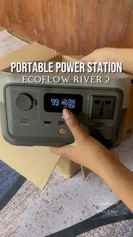 One og my best purchased so far👌 Solid to lalo ngayong tag ulan uso ang brown out kaya must have talaga to!! #ecoflowpowerstation #ecoflow #powerstation #solarpowerstation #portablepowerstation #ecoflowriver2 