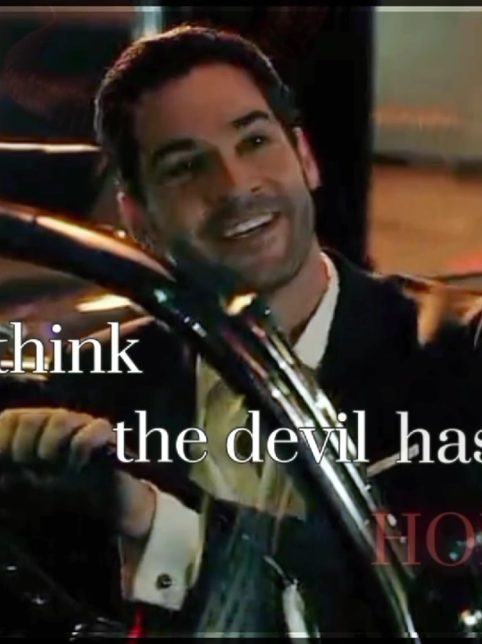 You think the devil has horns? #lucifer #lucifermorningstar #luciferedits #luciferserie #luciferandchloe #thedevil @MarinoMusic 