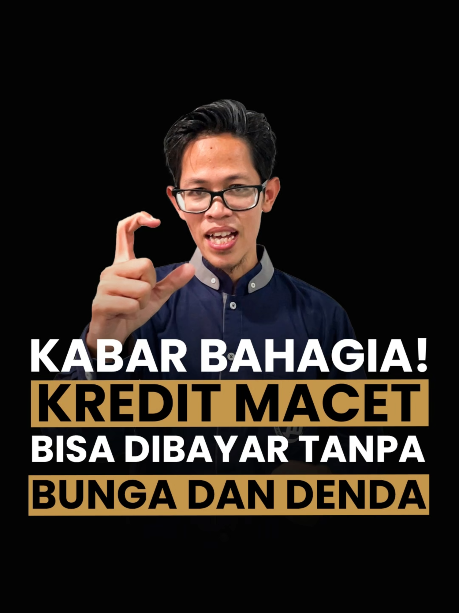 🔥 KABAR BAHAGIA… KREDIT MACET BISA DIBAYAR TANPA BUNGA DAN DENDA! KOK BISA? Pernah tidak, Anda merasa capek banget karena utang tak kunjung lunas? Cicilan sudah dibayar tiap bulan, tapi jumlah tagihannya nggak berkurang juga. Yang ada, malah makin besar karena bunga dan denda jalan terus.. Dan yang paling bikin sesak itu.. Saat Anda sedang jatuh, bukannya ditolong  justru debt collector sering teror habis-habisan. Ditelepon tiap hari Diancam sebar data Sampai akhirnya Anda merasa.. 