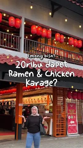 Apalagi ini???!! 20ribu dapet Ramen sama Chicken Karage!! Parah!! Gokil banget si lu Tsuka Ramen!! Coba cek lokasinya sekarang!! #tsukaramen #ramenviral #tiktokgo #makananviral #hosellxtsukaramen #jajananviral #vouchertiktok 