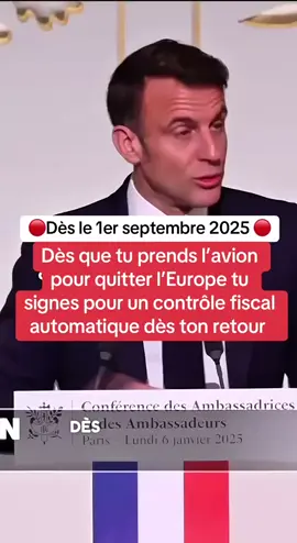 Nouveau contrôle fiscal automatique pour les voyageurs hors UE en France ✈️ #actualité #journal #france #voyageus #pourtoii 