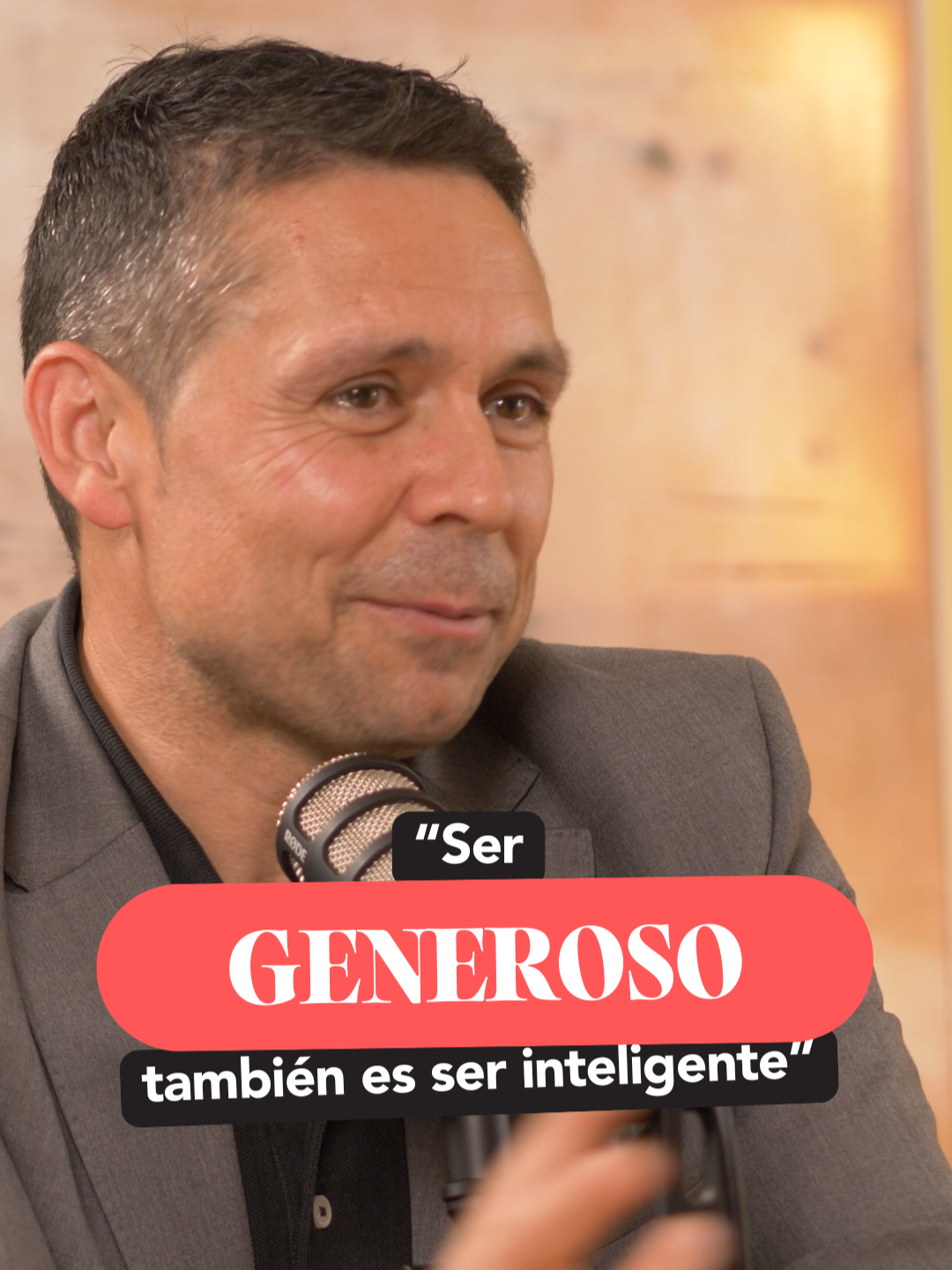 Haz el bien, y no solo por los demás. Ser generoso no es solo un acto noble, también es una decisión inteligente. Porque cuando das, siembras… y si siembras bien, la vida suele devolvértelo con intereses. Si quieres ver la entrevista completa, sigue el enlace del perfil ➡️