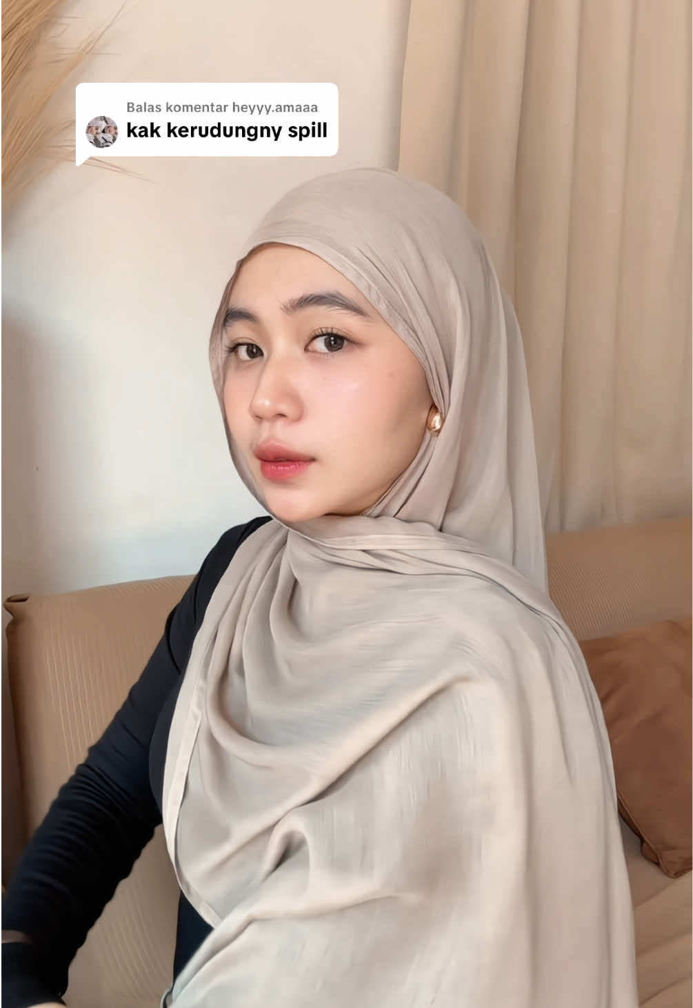 Membalas @heyyy.amaaa hijab nya ini yah kak aku pake pashima viscose dari @BY NVDILA #pashmina #pashminaviscose #hijabviscose #hijabpashmina #viscose #bynvdila 