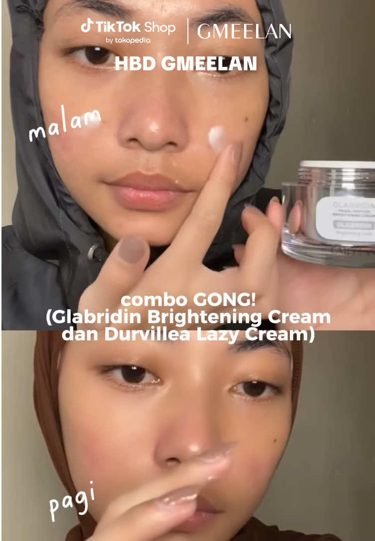 COMBO DUO GONG! beneran cakep banget hasilnga comga duo ini😫‼️ #GlabridinCream #durvillealazycream #GMEELAN