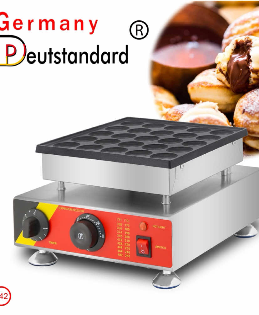 Germany 25 - Hole Muffin Maker | Non - stick & Easy - Use NP - 542 Model, 201 Stainless Steel. 1 - Click Baking for Perfect 43*18mm Muffins.#muffin #machine #snack #Food 