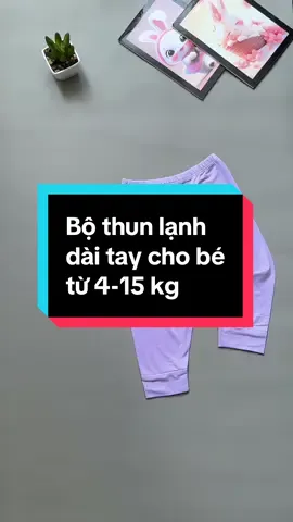 Bộ thun lạnh dài tay thun lạnh cho bé mặc những hôm thời tiết se se lạnh, mặc ngủ điều hòa #binkids #bododaitay #bododaitaythunlanhchobe #mevabe #quanaotreem #tiktokshop #tiktokxuhuong 