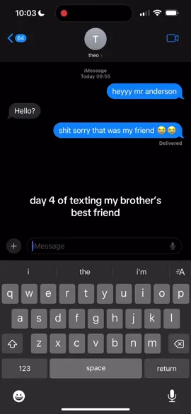 day 4 of texting my brother’s best friend | now i’m so nervous for later 😭😭 any tips guys?? || #brothersbestfriend #texting #crush #Love #fyp #viral #foryoupage #day4 #messages #entertainment #part4 