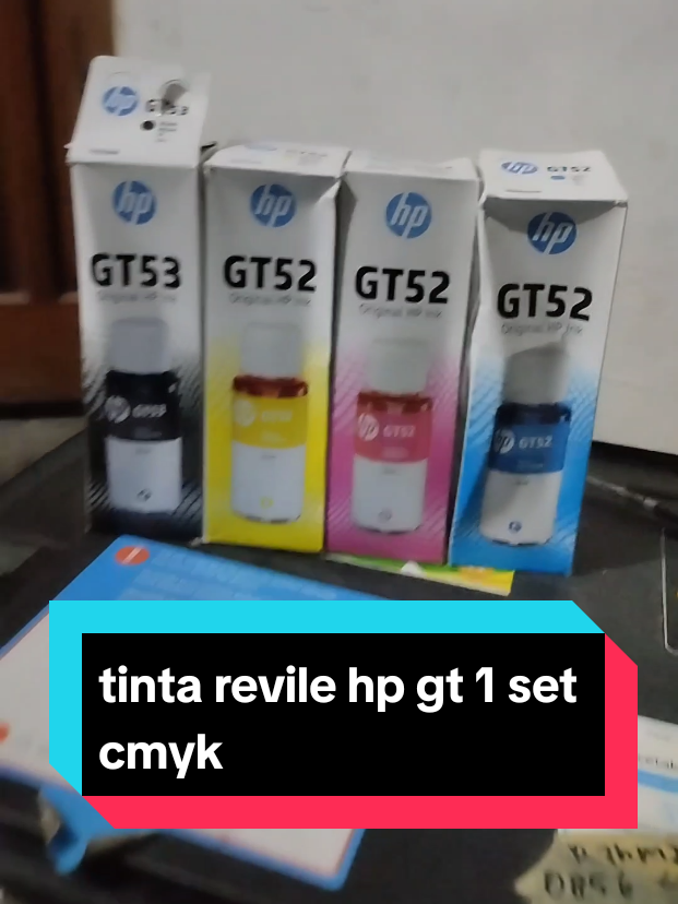 tinta HP GT 52/53 1 set #tinta #printer #fypシ゚viral #affiliatemarketing #tiktokaffiliate 