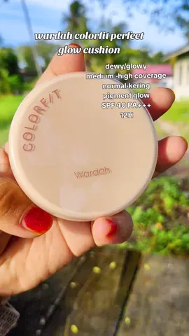 mmg best pakai ..on point jer 12h pun😍🥰 #wardah#wardahmakeup  #glowcushion
