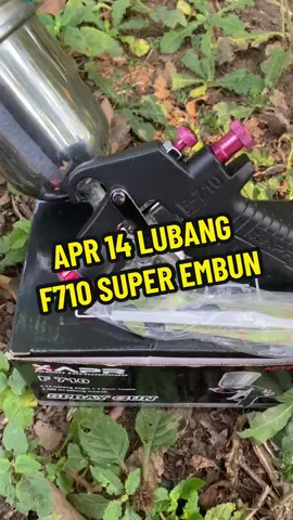 APR 14 LUBANG F710 SUPER EMBUN #powertools #promomakangajian #aprrajanyaimpact #aprrajanyaborbrusless #APR #aprjapantechnology #japntechnology #apr #spraygun #spraypaint #spraygunmurah #spraygunelektrik #spraygunracing #tukangchatbody #tukangcat #nozel14lubang #f710 #spraygun14lubang #ap159 