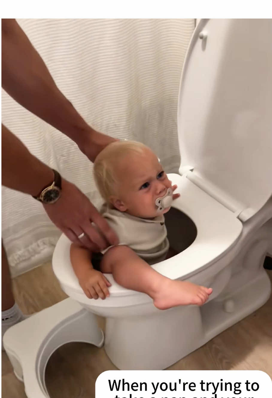 Does your baby act like this too?#fyp #foryoupage #baby #funnykids #funnyvideos 