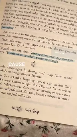 intinya bahagian diri sendiri dulu sebelum bahagian orang lain gaiss #novelromance #booksbooksbooks #fyp #booklover #cakeshopextendedversion #novelrecommendations 