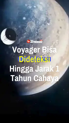 Voyager 1 dan Voyager 2, dengan teknologi kita saat ini, ternyata masih bisa kita deteksi hingga mereka berjarak sekitar 1 tahun cahaya (9,4 triliun kilometer) dari Bumi. Namun, kita mungkin bukan satu-satunya yang bisa mendeteksi kedua wahana antariksa nirawak ini. Jika ada kehidupan cerdas lain yang punya teknologi serupa kita dalam area 1 tahun cahaya dari Voyager, mereka mungkin juga bisa mendeteksinya. Tertarik baca lebih lanjut? Nantikan Majalah Astronomi Edisi 7 yang akan membahas duo Voyager secara khusus dan eksklusif. Meluncur awal Agustus 2025 ini. --- Sumber & Referensi: - Appell, D. (2021). Scanning the cosmos for signs of technology. Physics World, 34(10), 32. - Ashtari, R. (2023). Detecting Technosignatures from Earth-scale civilizations. The Astrophysical Journal, 957(1), 15. - Sheikh, S. Z., Huston, M. J., Fan, P., ... & Frank, A. (2025). Earth Detecting Earth: At What Distance Could Earth’s Constellation of Technosignatures Be Detected with Present-day Technology?. The Astronomical Journal, 169(2), 118. - Wright, J. T., Haqq-Misra, J., Frank, A., Kopparapu, R., Lingam, M., & Sheikh, S. Z. (2022). The case for technosignatures: Why they may be abundant, long-lived, highly detectable, and unambiguous. The Astrophysical Journal Letters, 927(2), L30. #majalahastronomi #infoastronomy 