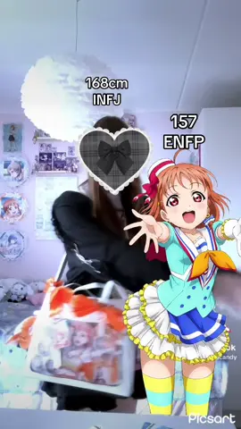 my take on this trend haha ok ignore how i didnt have space to place her on my screen 😞😞😢😢💔 #lovelive #ラブライブ #lovelivesunshine #takamichika #高海千歌 #aqours #地雷 #地雷系 #量産型 #量産型ヲタク #jfashion 