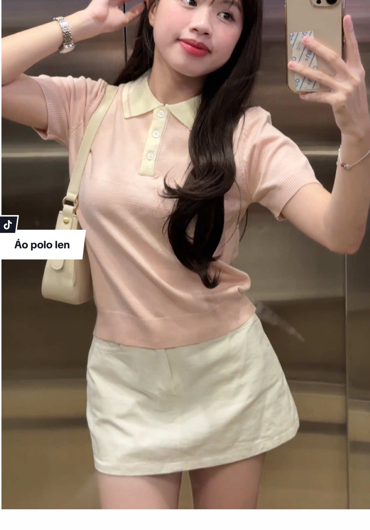 Cái màu hồng nó ngọt mà nó tiểu thư, meeee  #meimytom #aopolo #aopololen 