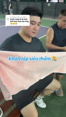 Trả lời @XZB52 khăn siêu thấm và mau khô lắm nhé 🙆‍♀️#brundotapgym #dotap #khantap #pickleballhighlights #pickleballtiktok #khantapgym #pickleball 