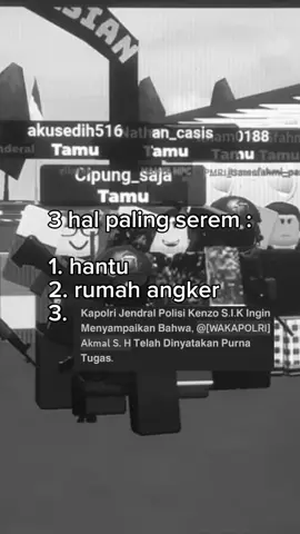 Selamat Purna Tugas Pak Wakapolri Komjen.Pol (PURN) Akmal S.H 🙃,Btw Itu Seharusnya Serem Cuma Salah Edit...                                                                     Kata