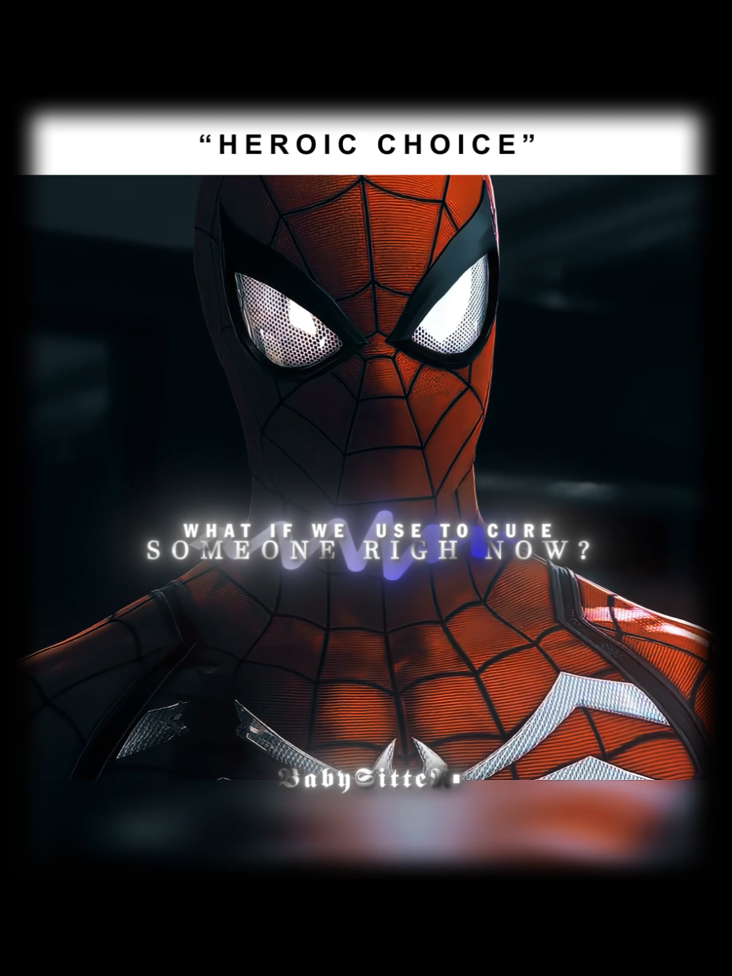 Yes you do .. . . #lastofus #spiderman #ps5spiderman #elliewilliams #joelmiller #peterparker #auntmay #hero #explore #fyp 