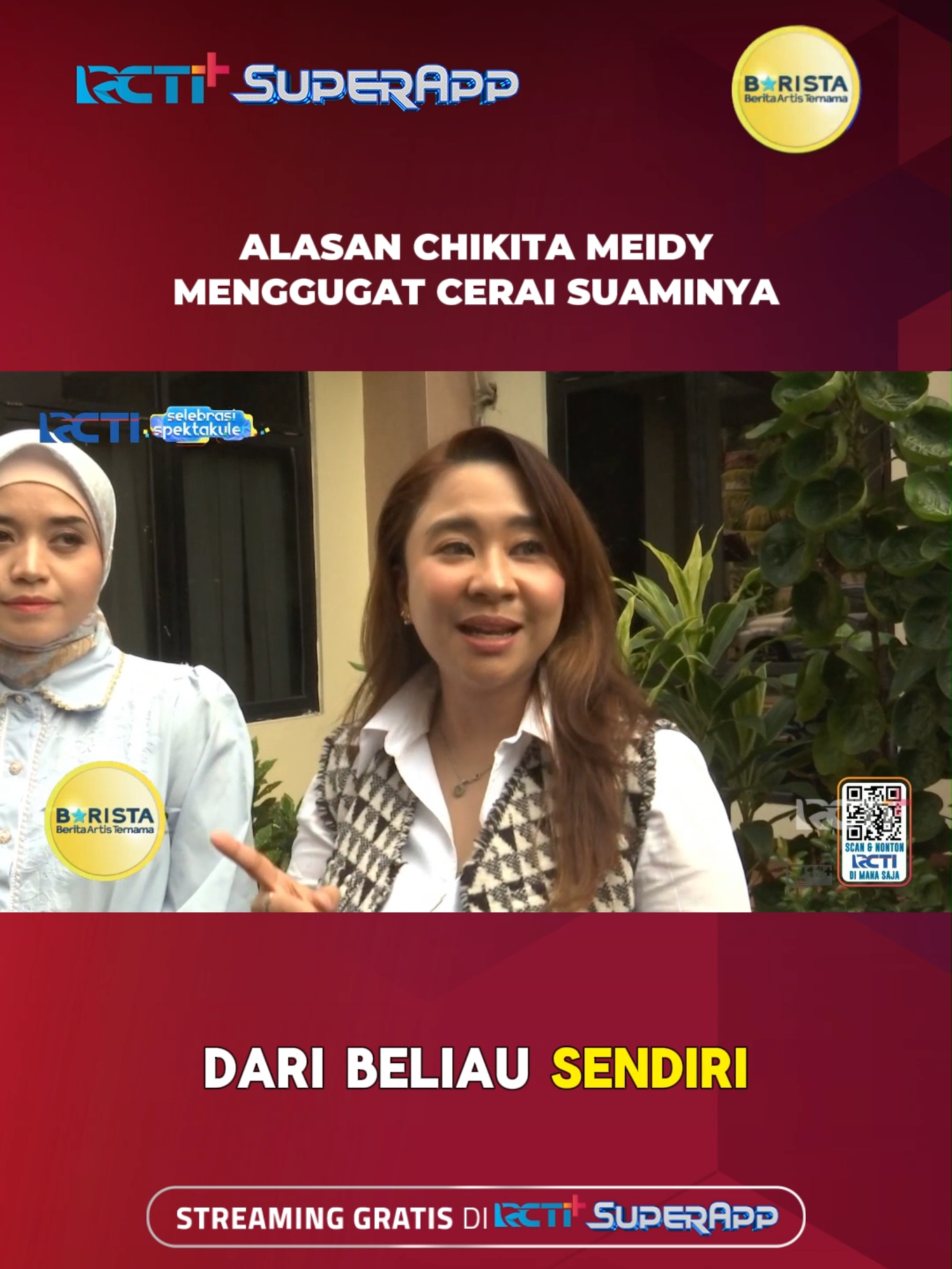 Sang suami ternyata menyesal menikahi Chikita Meidy #RCTIPlusSuperApp #BaristaRCTI #ChikitaMeidy