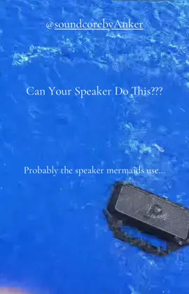 #poolspeaker #waterproofspeaker #floatingspeaker #outdoorspeaker #beachspeaker probably the speaker mermaids 🧜‍♀️ use @soundcore by Anker @soundcoreus 