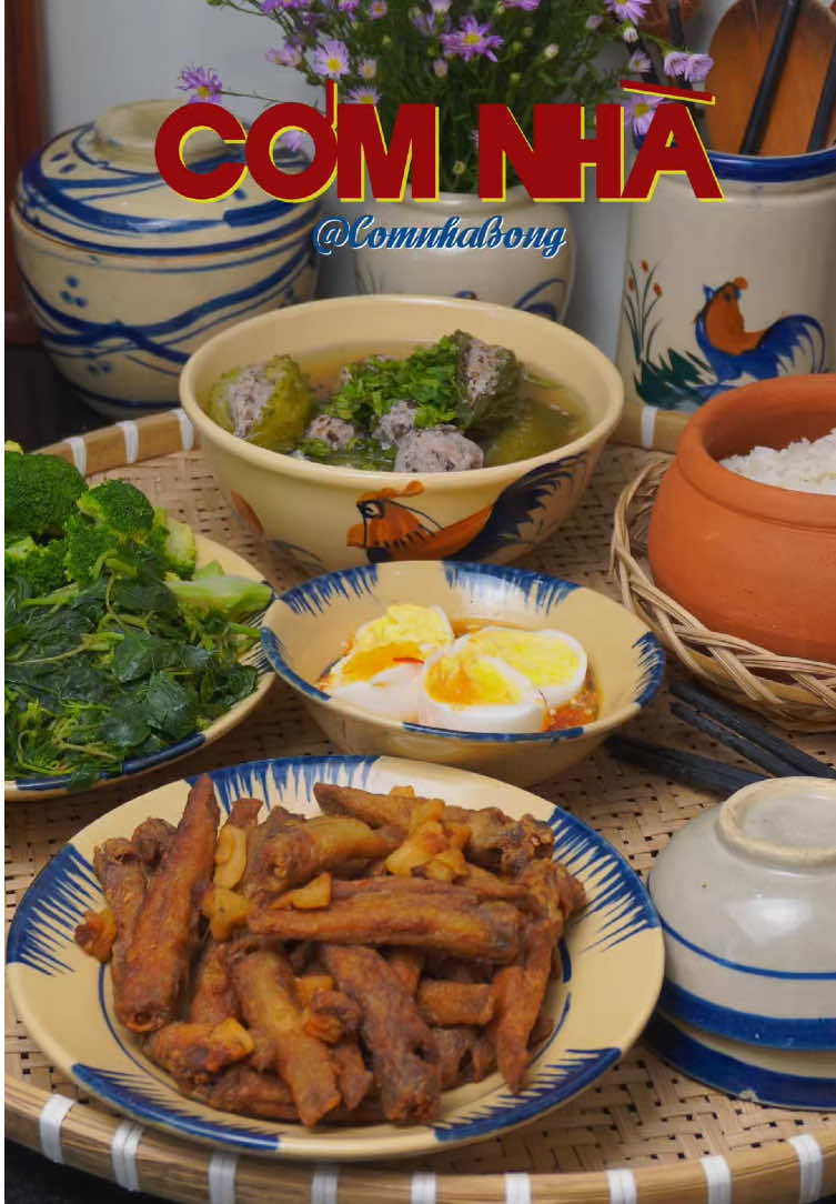 Cơm nhà 3 món  #ComnhaBong #LearnOnTikTok #ancungtiktok #fyp 