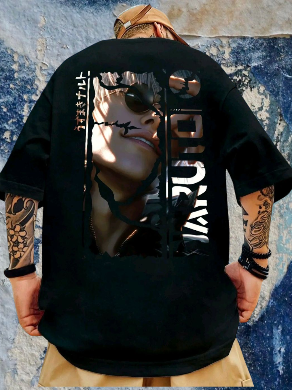 Classic Japanese Anime T'Shirt 😎👇 #foryoupage #cotton #clothing #menswear #neutral #anime #japanese #japanesetshirt #polystershirts #streetwear 
