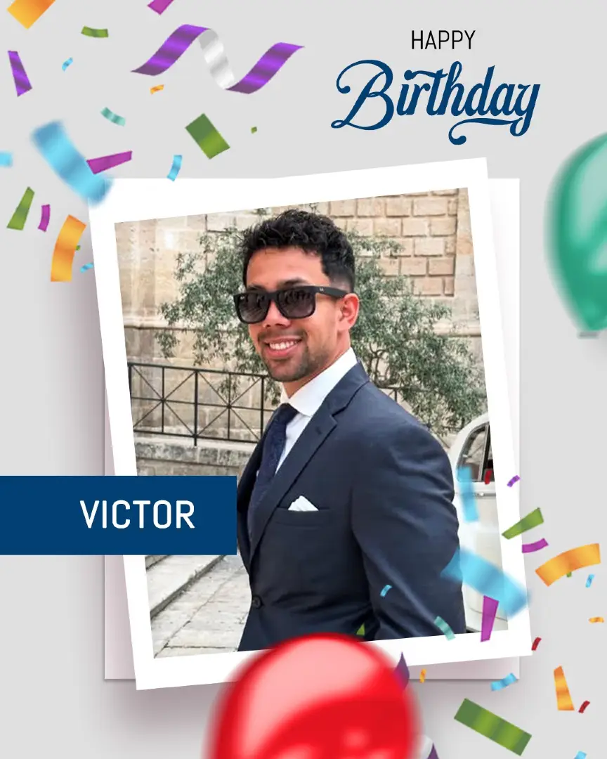 Happy Birthday, Victor! We hope you have an amazing day filled with joy, love, and happiness! 🎉🎈
