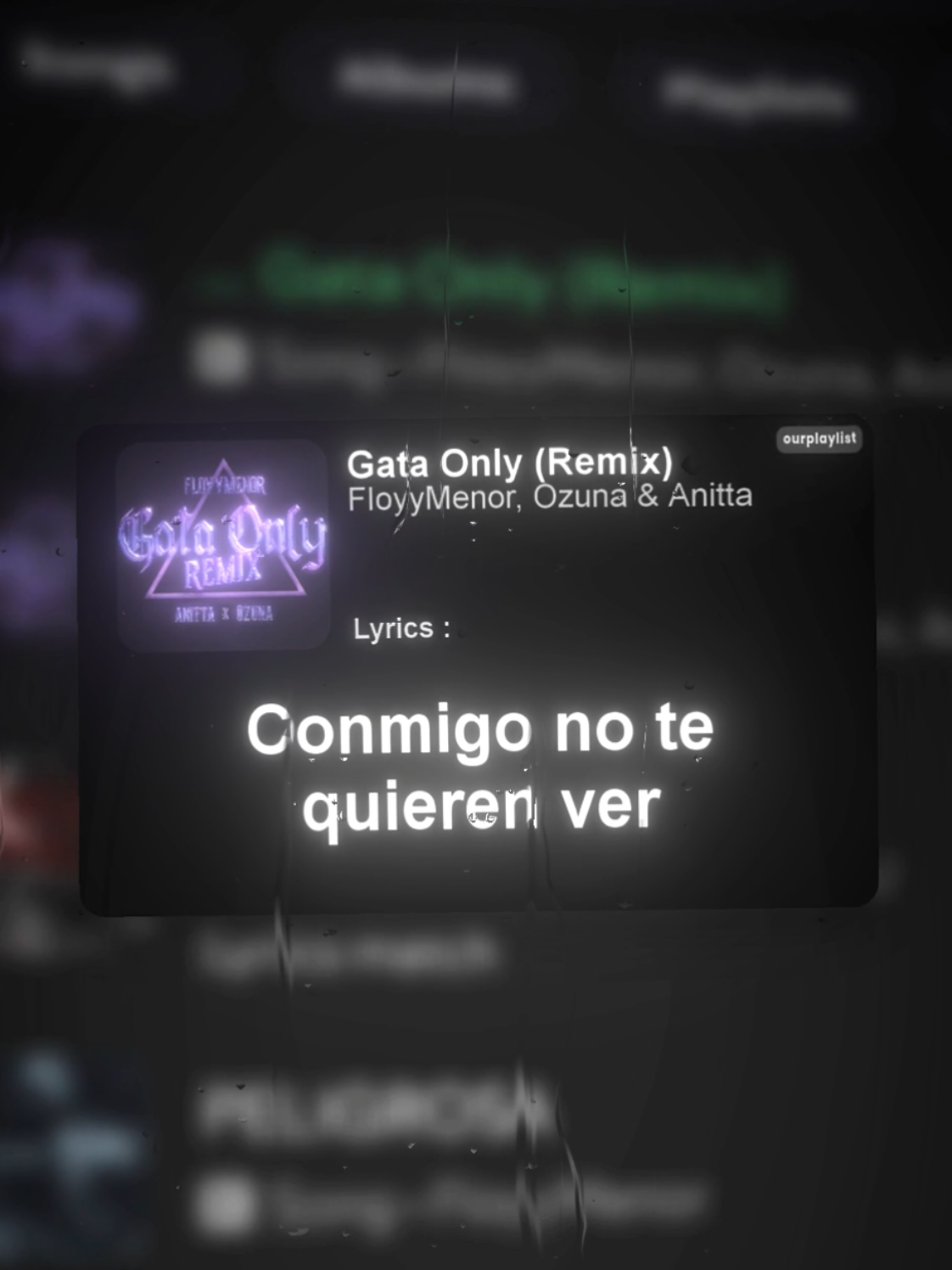 Gata Only (Remix) > #mytypemusic #gataonlyremix  #music #lyrics #fyp #viral #🎧 #foryou #foryoupage 