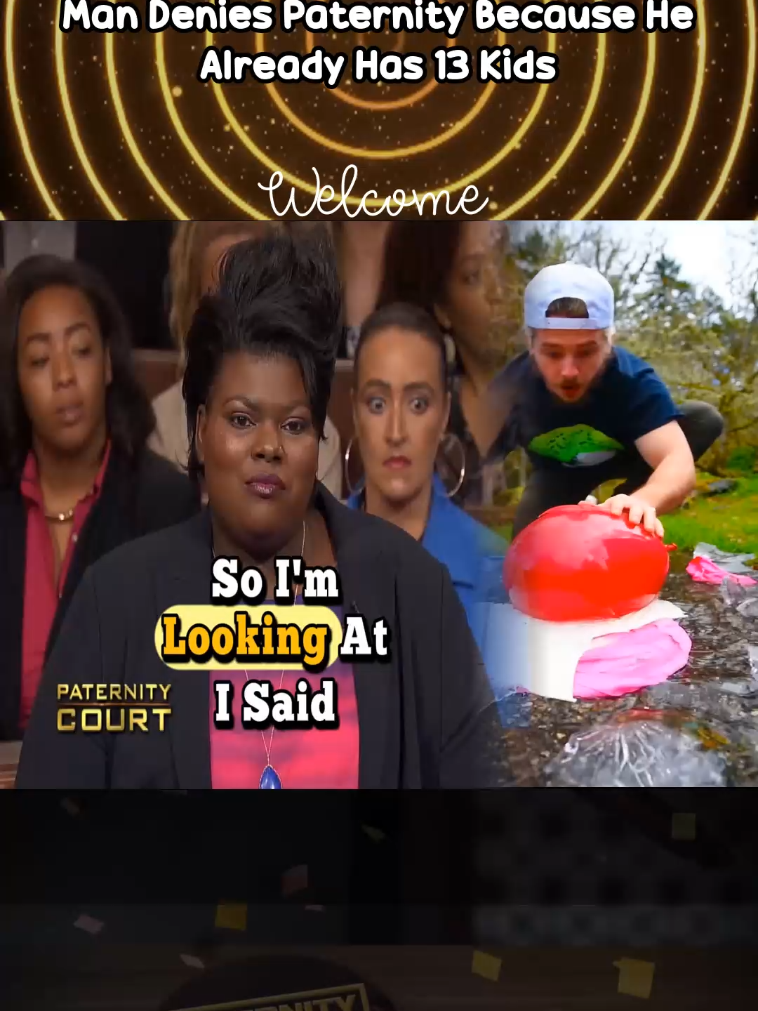 Man Denies Paternity Because He Already Has 13 Kids - Part 03 #court #courtroomdrama #trialwatch #legaltiktokviral #courtroom #judge