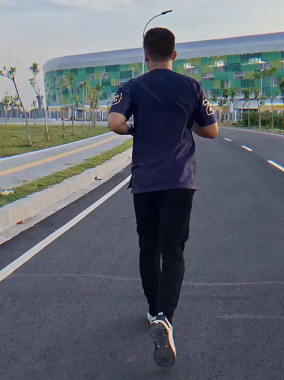 Pemula bg jgn dibully #fyp #jogging   #sportcentersumut #medan #sumut 