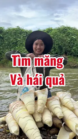 Tìm măng và hái quả #Trieuthimay #LearnOnTikTok #cuocsongthuongngay 