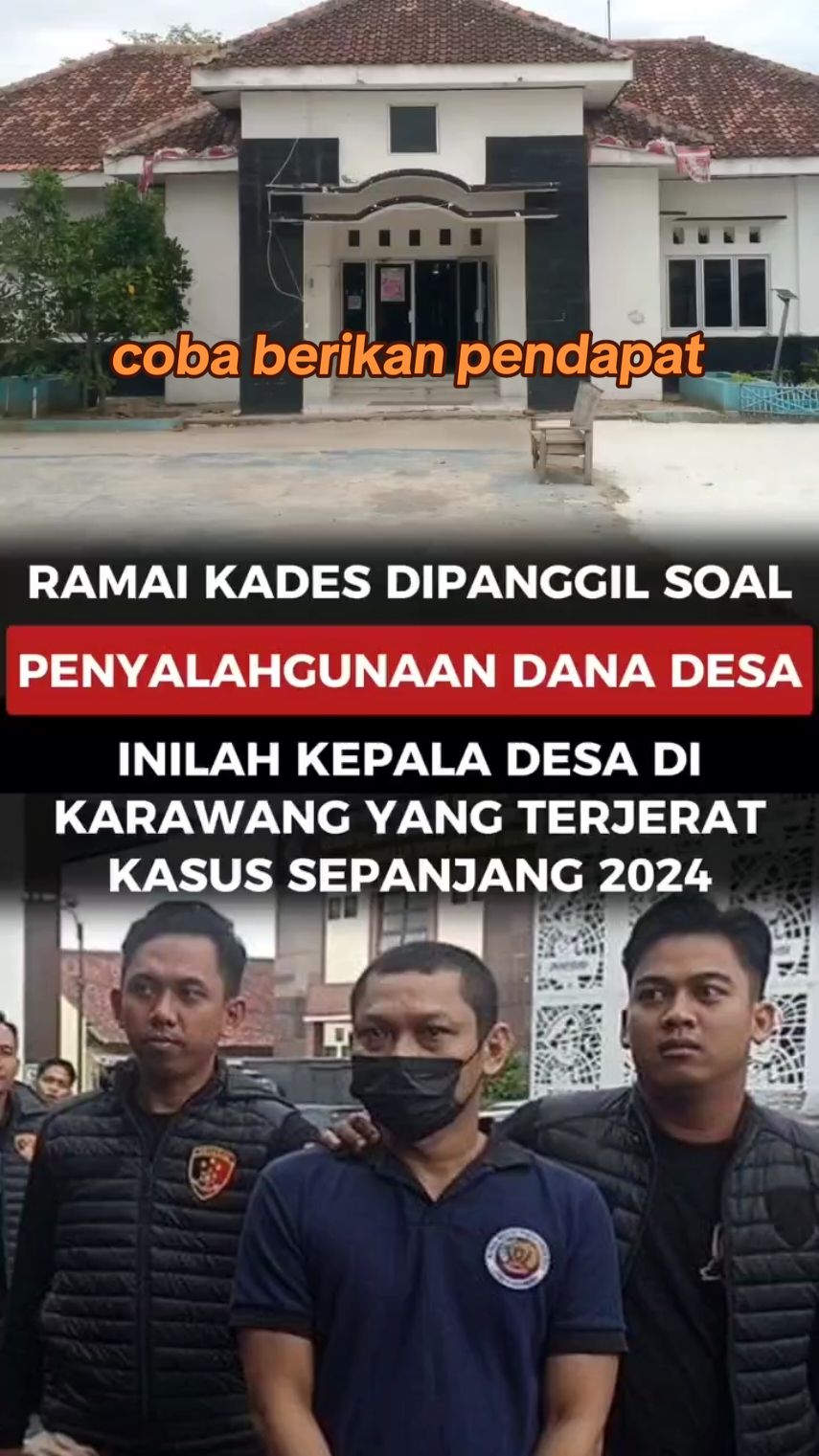 Ramai kades dipanggil soal dana desa‼️pendapat kalian gimana. Beneran di salah gunakan atau cuma pengalihan isu⁉️ Fakta mengejutkan ini bikin publik heboh‼️ #fyp #danadesa #kadeskarawang #beritaviral #OkSip #KDM #nuyzona 