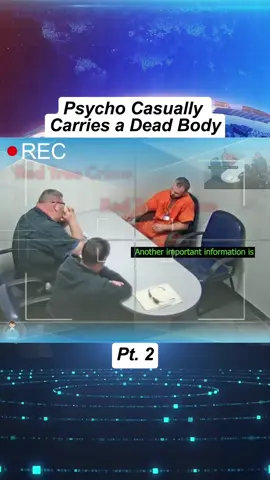 Psycho causally carries a dead body (pt 2)#police #copcam #cop #fpy #tiktok #foryou #policing #bodycam 