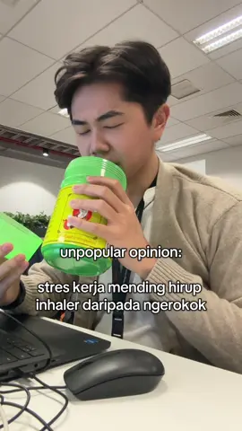 adiksi baru ngehirup inhaler #fyp #fypp #loker #kerja #yadom 