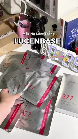 Mặt nạ cấp ẩm dưỡng trắng da  Mấy bà nên thử nha   #lucenbase #mask #skincare  #xuhuong #fyp  @LucenBase.Vn 