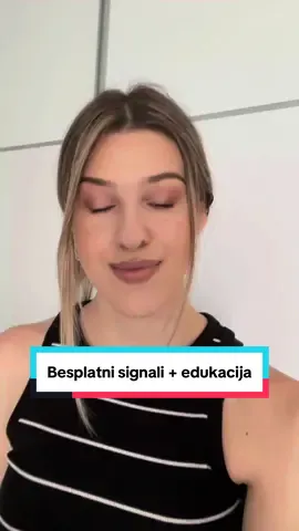 Besplatan probni period sa besplatnom edukacijom i besplatnim signalima za one koji zele da testiraju da li je ovaj biznis za njih, BEZ IKAKVOG RIZIKA.  Link do telegram gupe cete naci na mom instagramu: aylabegiic_ #balkantiktok #biznisonline #besplatno #foryoupage #fypシ゚ 