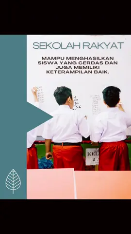 Melalui Sekolah Rakyat, anak-anak dari keluarga kurang mampu bisa menggapai masa depan yang lebih cerah. #ManfaatSekolahRakyat #SekolahRakyat #ProgramSekolahRakyat #DukungSekolahRakyat