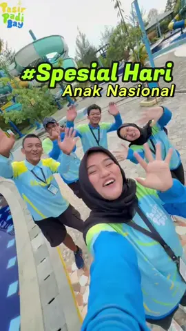 🎉 Spesial Hari Anak di Pasirpadi Bay! 🎉 GRATIS tiket masuk untuk anak-anak dengan tinggi di bawah 120 cm! Syarat: Wajib membawa pendamping minimal 2 orang ya! 📅 Berlaku hanya pada 23 – 25 Juli 2025 Jangan sampai ketinggalan kesempatan seru ini! 🎈 Ayo ajak keluarga dan sahabat tercinta! Nikmati liburan yang seru, penuh kejutan, dan ciprat-ciprat keseruan! 🌊🌴 📍 Lokasi: Pasirpadi Bay – Waterpark & Food Market 📱 Info & Pendaftaran: • WhatsApp: 0821-7600-3412 • Email: info.pasirpadi@gmail.com • Website: www.pasirpadibay.com ❤️ Let’s join us and make memories! See you di Pasirpadi Bay! 👋🏻 ⸻ 💦 Liburan seru? #DiPasirpadiBayAja 😍 #pangkalpinang #pasirpadibay #WaterparkPangkalpinang #bangkabelitung #liburandisini #kotaberibusenyuman 